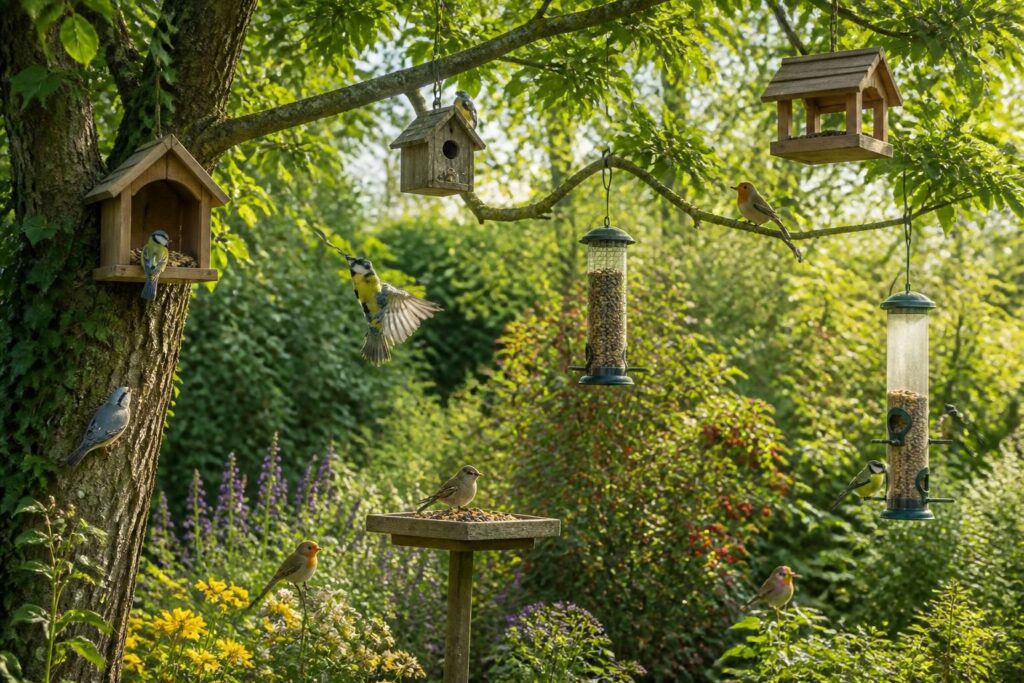 découvrez comment attirer les oiseaux dans votre jardin grâce à des conseils sur les nichoirs, les mangeoires et les plantes adaptées pour créer un environnement accueillant.