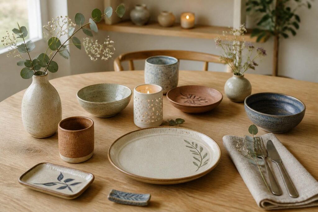 Décorer sa table avec de la céramique artisanale : 10 idées simples