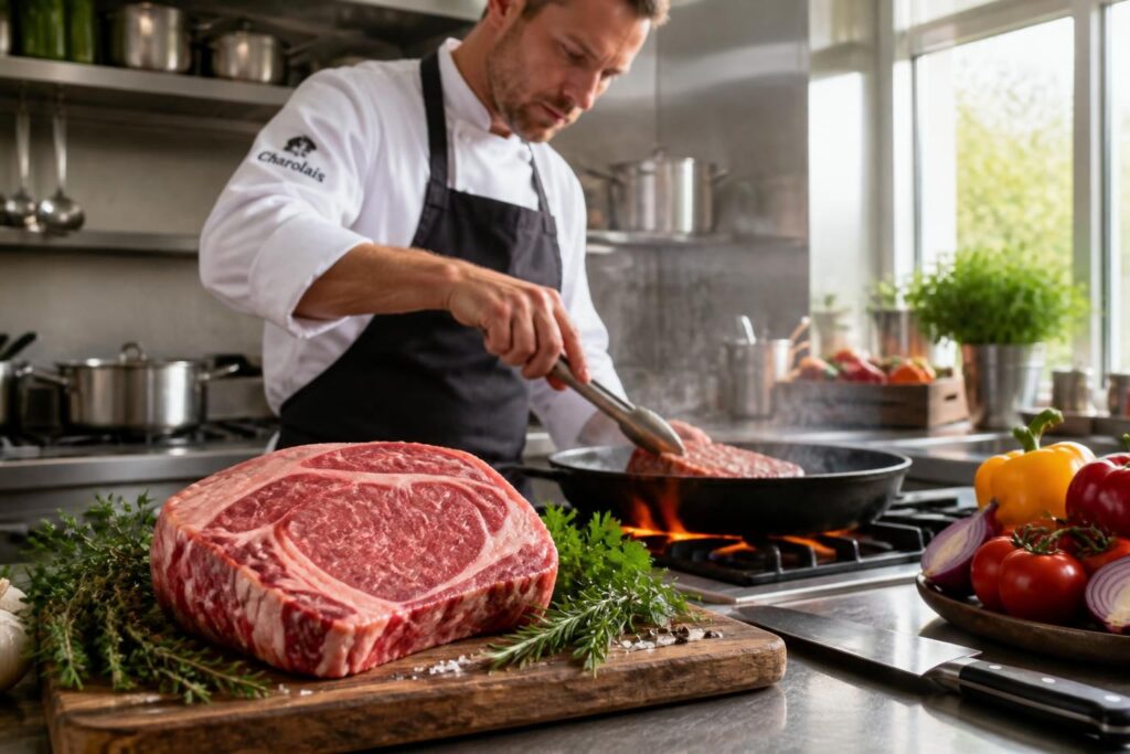 Le charolais, viande emblématique : bien la choisir et la cuisiner