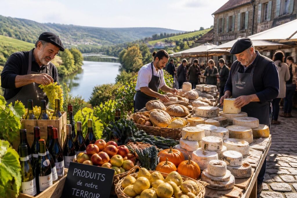 découvrez le terroir bourguignon autour de la loire : une immersion dans ses produits typiques, ses marchés authentiques et son savoir-faire traditionnel unique.