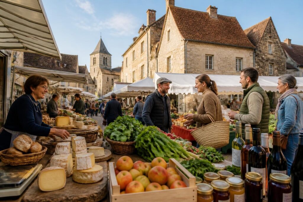 Marchés de producteurs autour de Decize : où acheter local