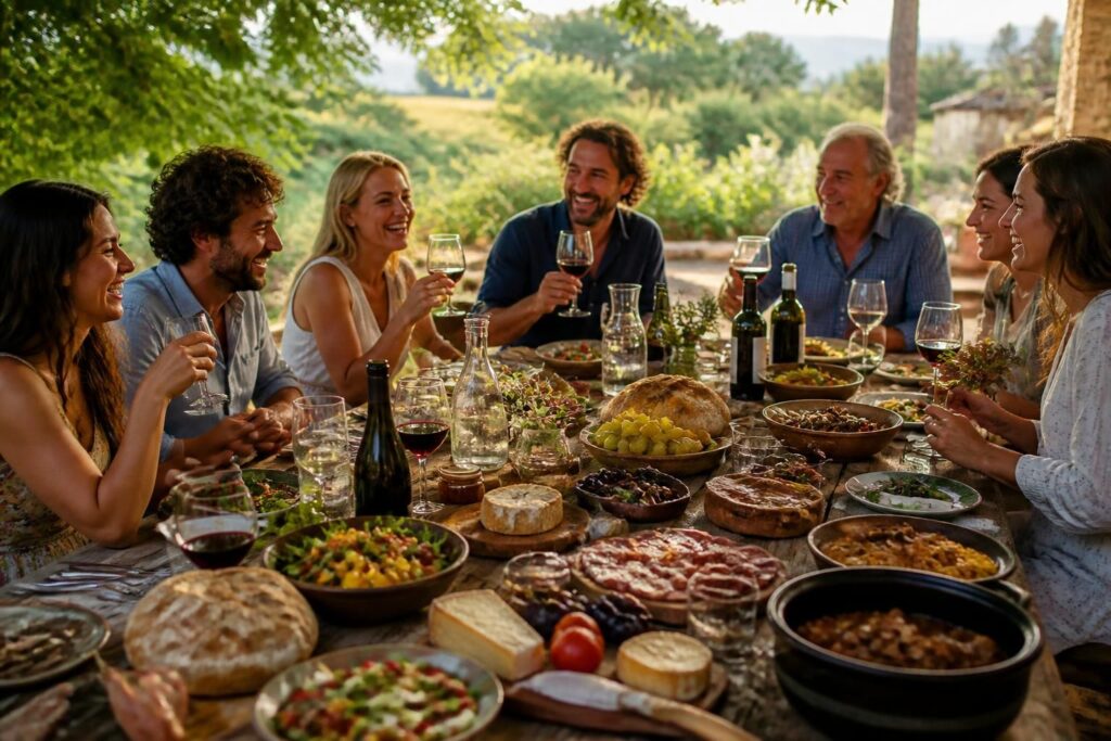 Organiser un repas convivial autour des produits du terroir