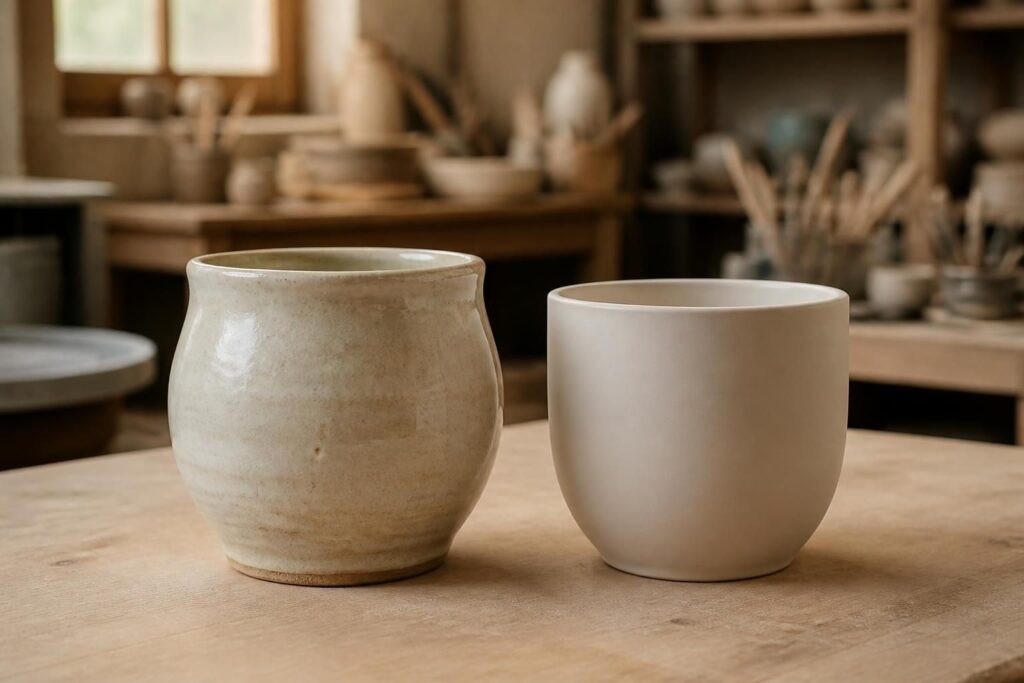 Reconnaître une poterie faite main d’une pièce industrielle