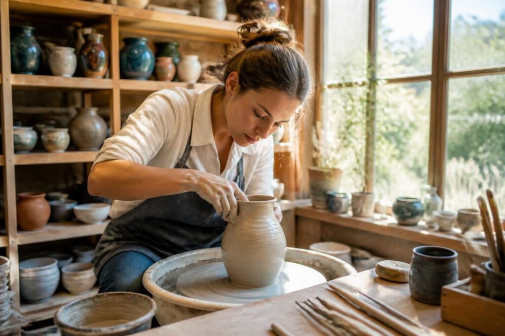 découvrez les bases de la poterie avec notre guide du débutant : tour, modelage, émaillage, apprenez toutes les techniques pour créer vos propres pièces uniques.