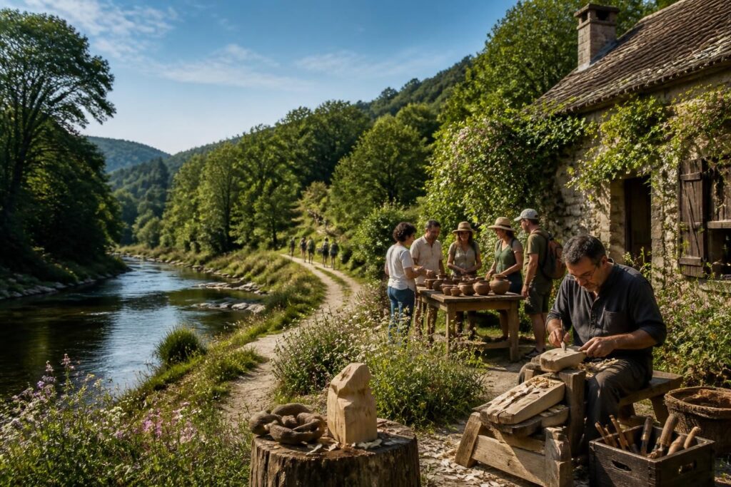 découvrez un itinéraire immersif de 3 jours dans la nièvre alliant nature et artisanat. explorez des paysages préservés et des savoir-faire locaux uniques pour un séjour enrichissant.