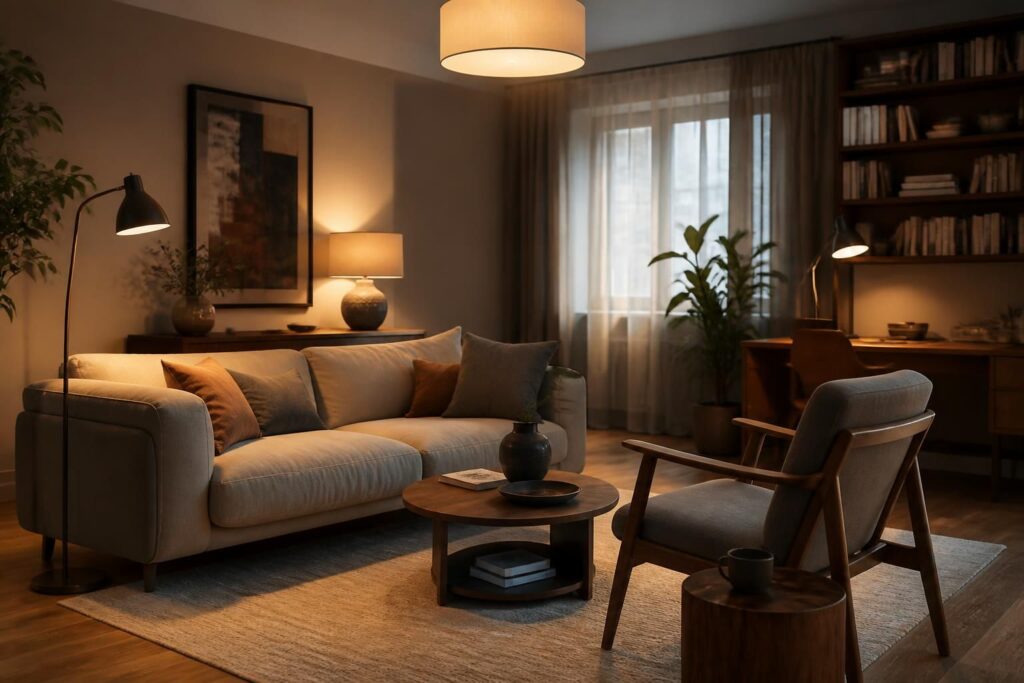 découvrez comment bien éclairer votre intérieur grâce à la règle des 3 sources de lumière pour créer une ambiance harmonieuse et fonctionnelle dans chaque pièce.