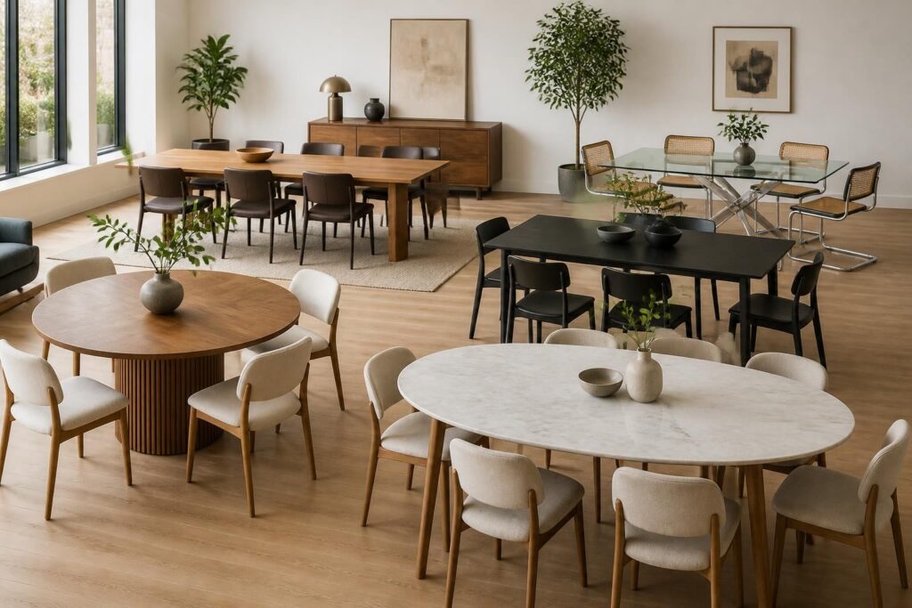 découvrez comment choisir la table à manger idéale en fonction des formes, matériaux et tailles pour harmoniser votre espace et allier style et fonctionnalité.