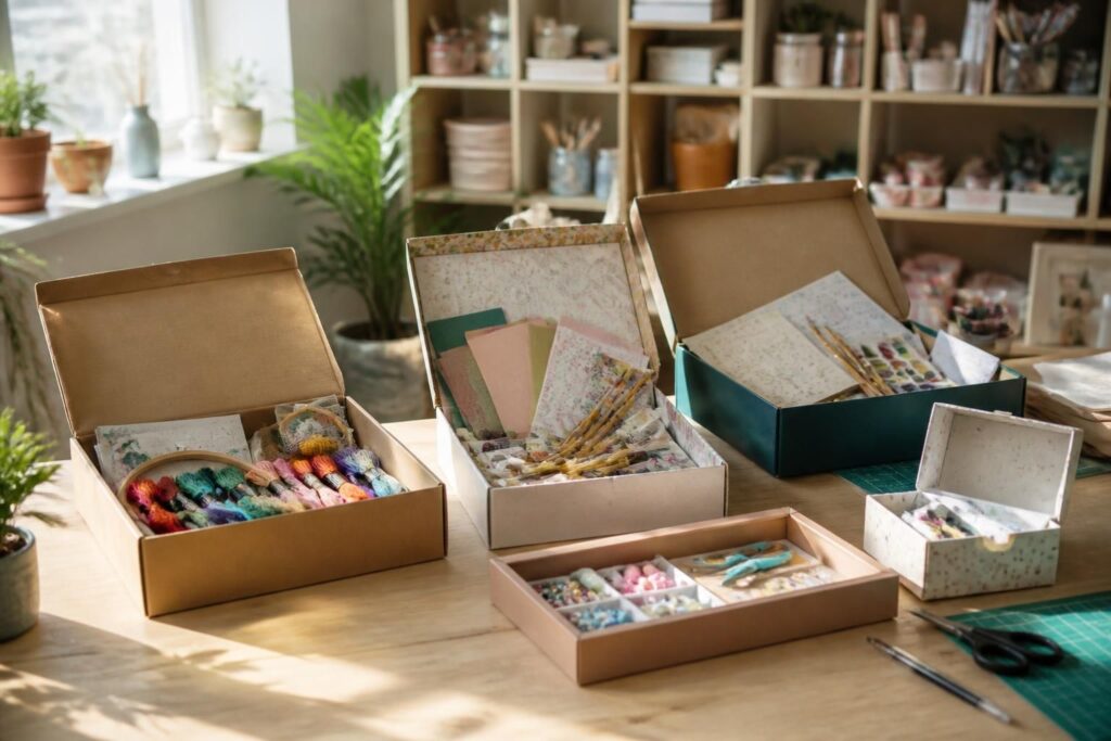 Choisir une box loisirs créatifs : comparatif des formules