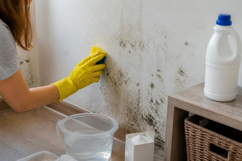 découvrez des astuces efficaces pour nettoyer la moisissure sur les murs en utilisant du vinaigre blanc, du bicarbonate de soude et de la javel. protégez votre maison grâce à nos conseils simples et naturels.