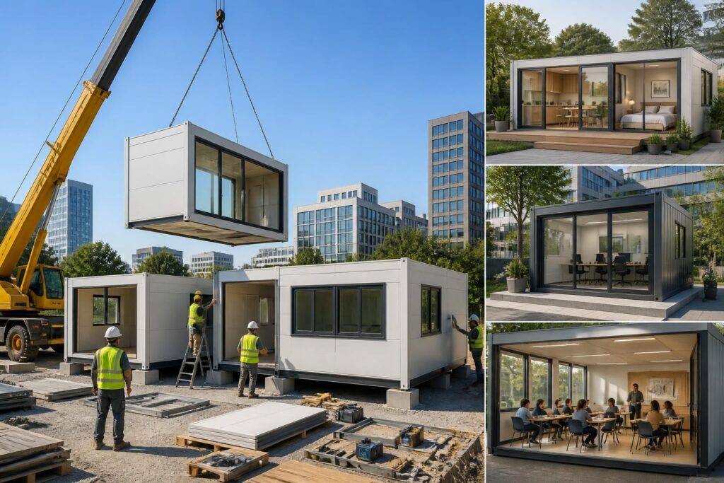 Prefabrique modulaire : tout savoir sur la construction et les usages en occasion