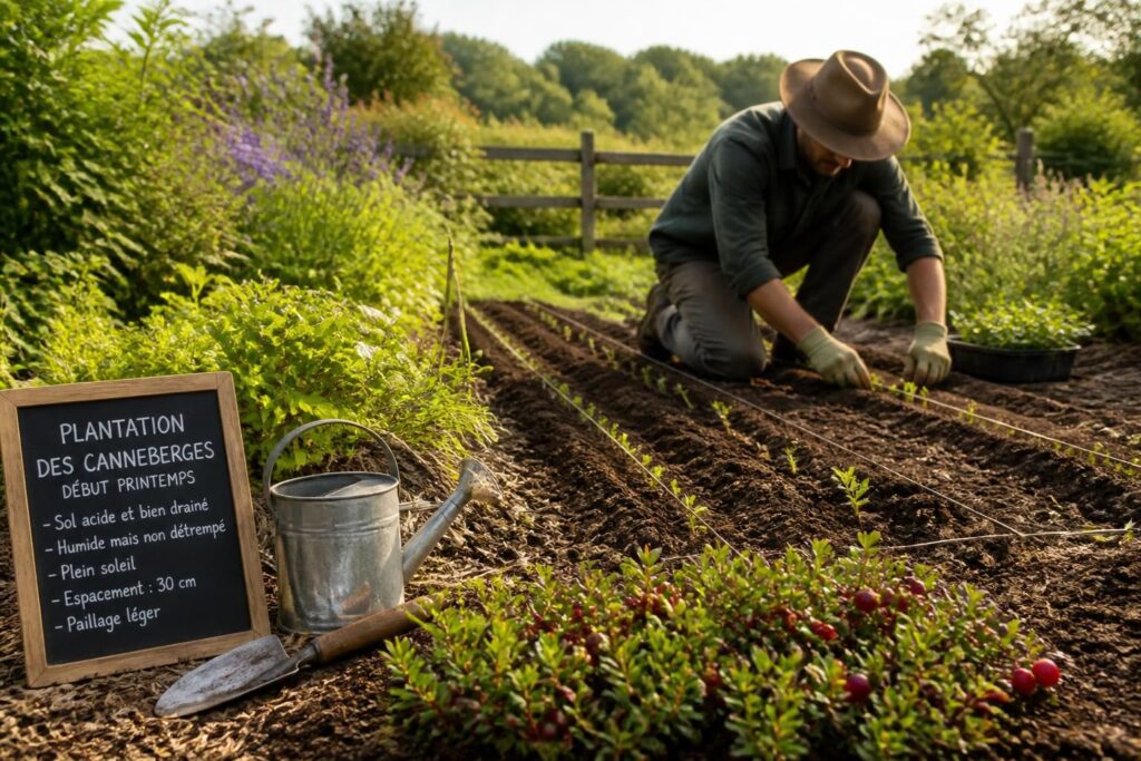 découvrez quand planter des canneberges et obtenez des conseils pratiques pour cultiver et réussir la culture de cette plante savoureuse et bénéfique.