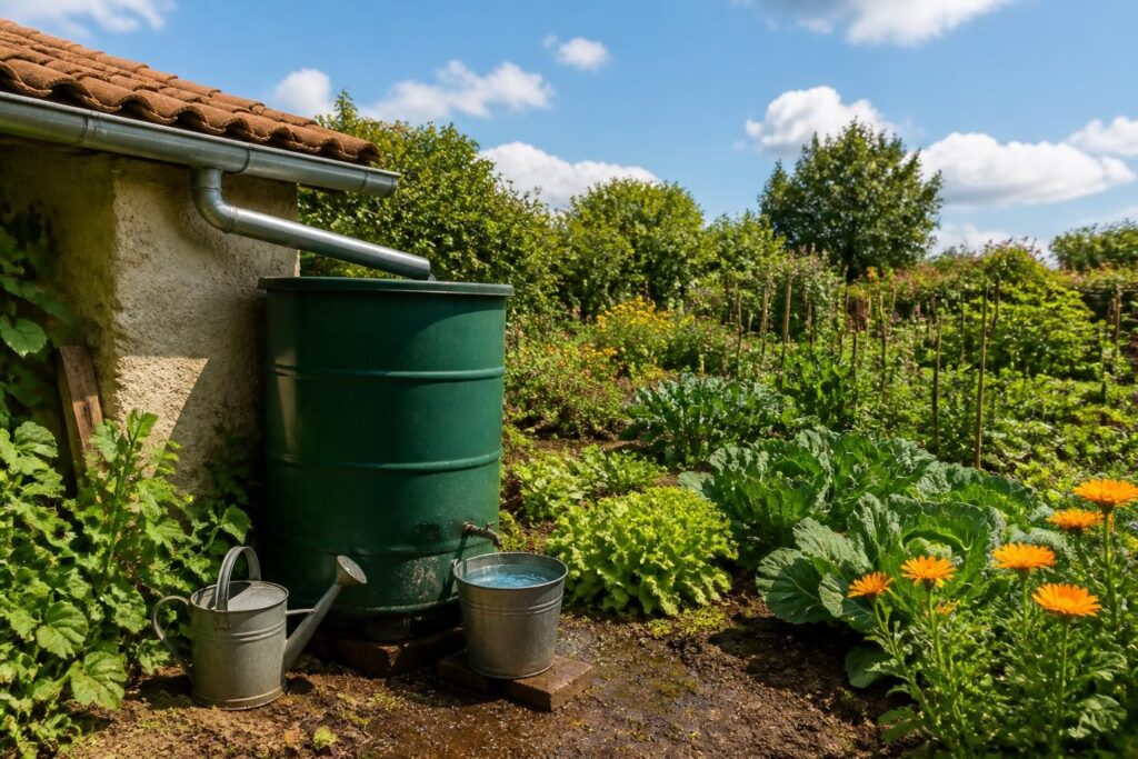 apprenez comment récupérer facilement l'eau de pluie au jardin grâce à une installation simple et écologique. économisez l'eau tout en profitant d'un jardin durable.