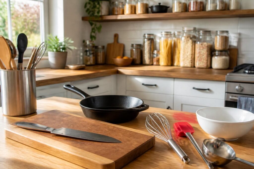 Se mettre à la cuisine maison : ustensiles de base indispensables