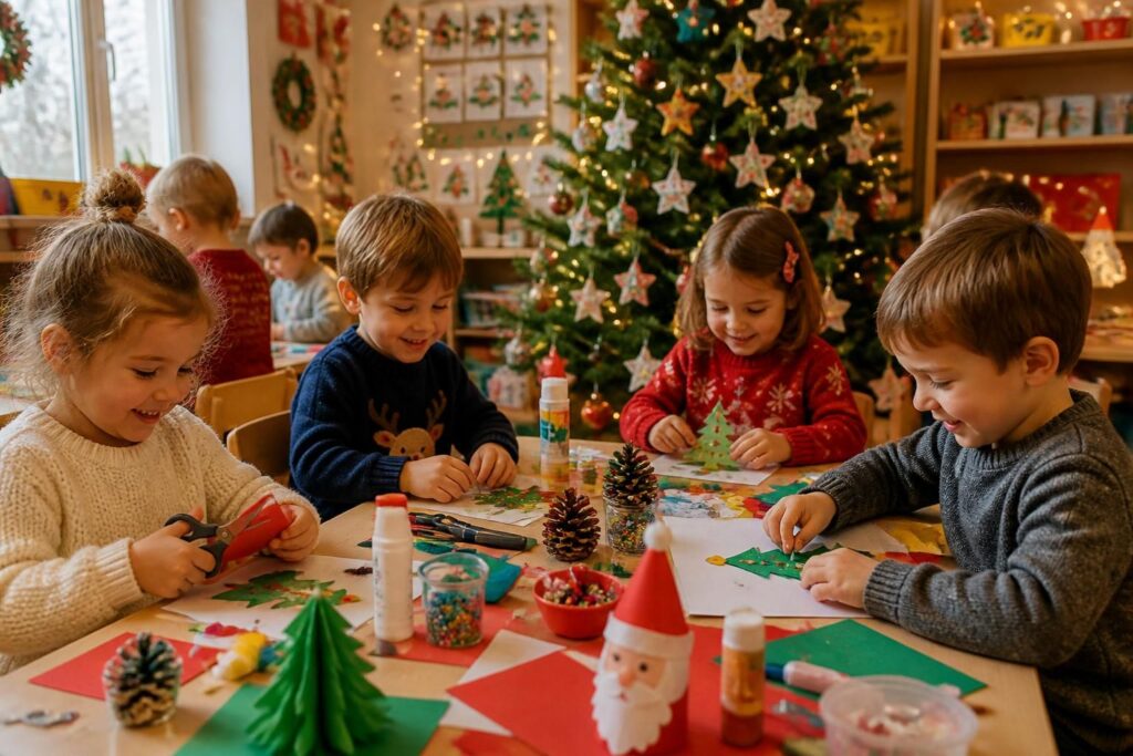 Activité Noël enfant : idées créatives pour maternelle et crèche