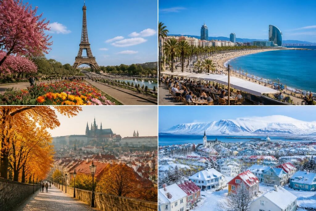 découvrez les meilleures capitales d'europe à visiter selon les saisons pour profiter pleinement de chaque destination tout au long de l'année.