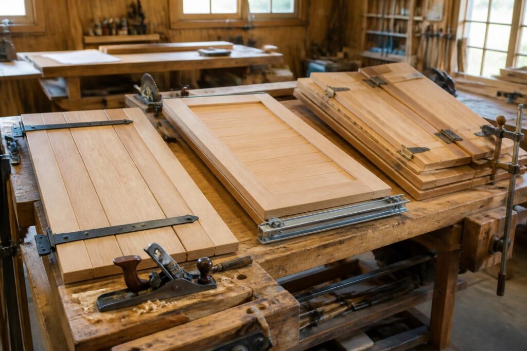 découvrez comment fabriquer un volet en bois avec nos techniques détaillées pour réaliser un volet battant, coulissant ou pliant adapté à votre maison.