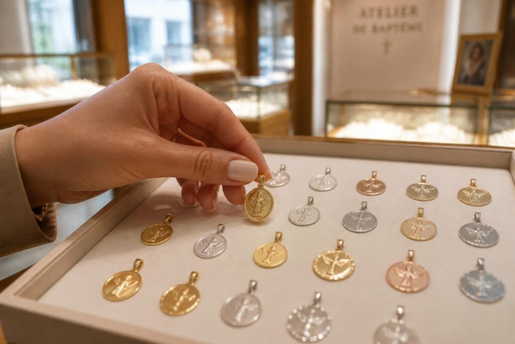 découvrez comment choisir la médaille de baptême idéale grâce à nos conseils sur les critères essentiels et les meilleurs endroits pour un achat réussi.