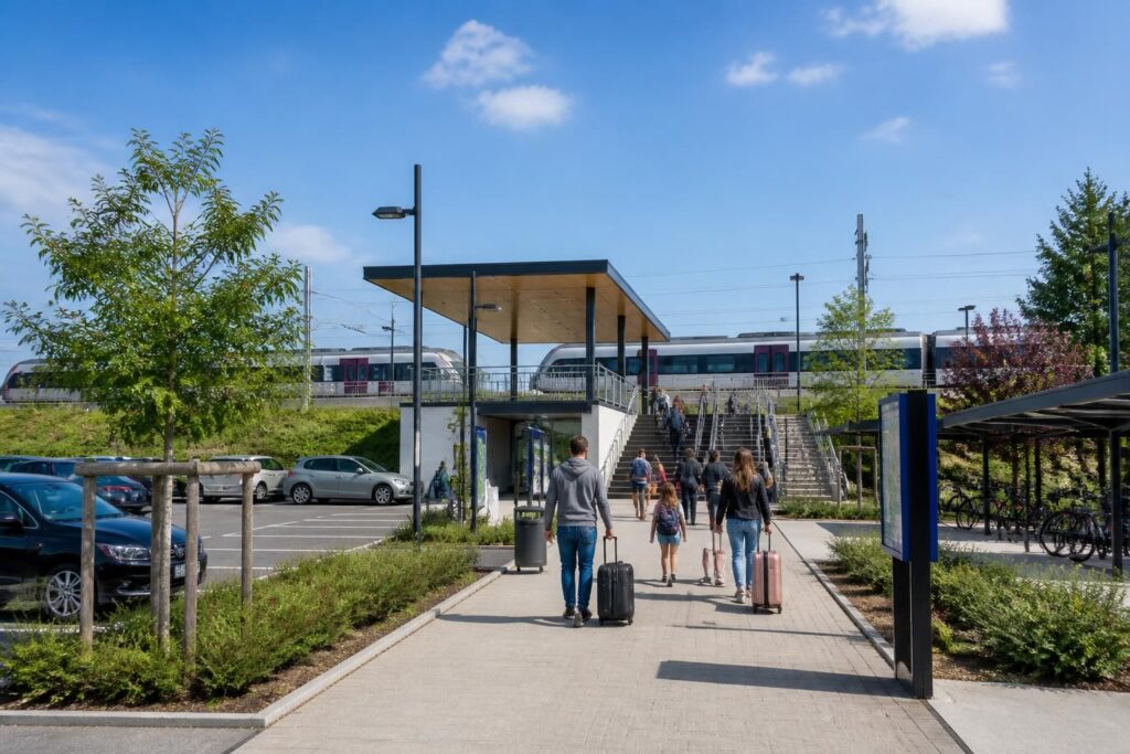 découvrez toutes les informations pratiques sur la gare de champagne sur oise : accès, options de stationnement et services disponibles pour faciliter vos déplacements.