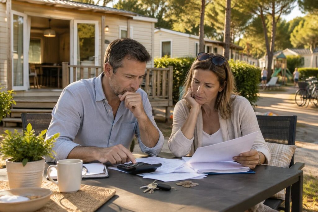 Acheter un mobil-home dans un camping, le vrai calcul