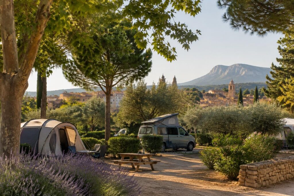 Camping Aix en Provence : les meilleurs campings pas chers et proches du centre-ville