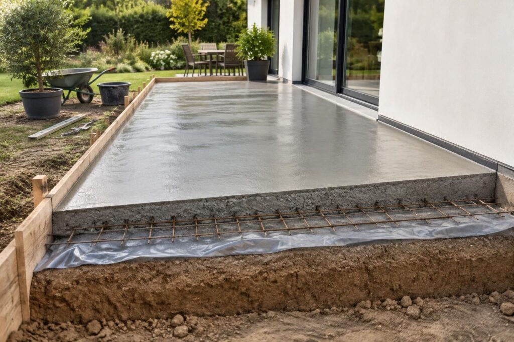 Dalle béton sans hérisson : conseils pour terrasse et extérieur
