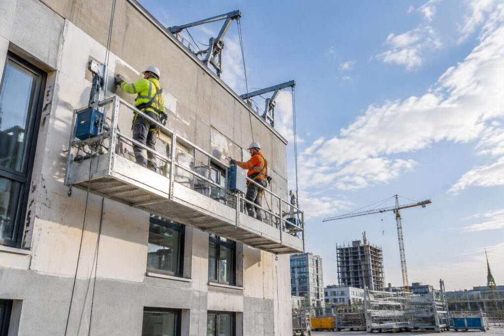 Échafaudage volant : prix, location et réglementation à connaître